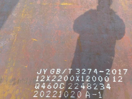 新龙镇Q460高强钢板